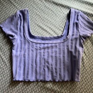 Periwinkle Offline by Aerie crop top!